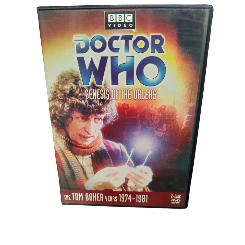 Doctor Who Genesis Of The Daleks 2-Disc Vintage DVD Set Tom Baker 1974-1981 Warn